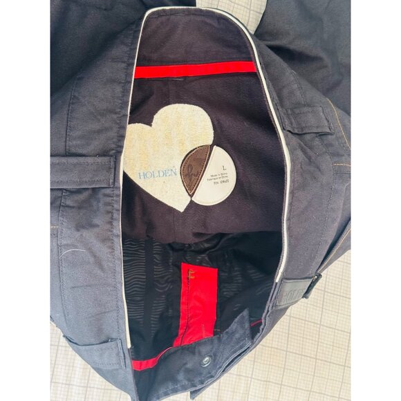 Holden Women's Black Snowboard Pants Size Large With Back Zipper Pockets - Picture 7 of 15